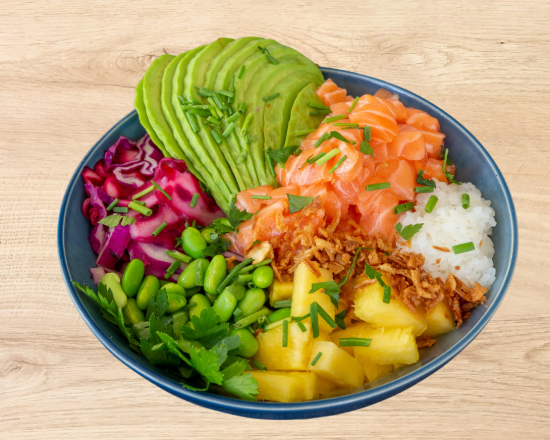 Poke bowl saumon